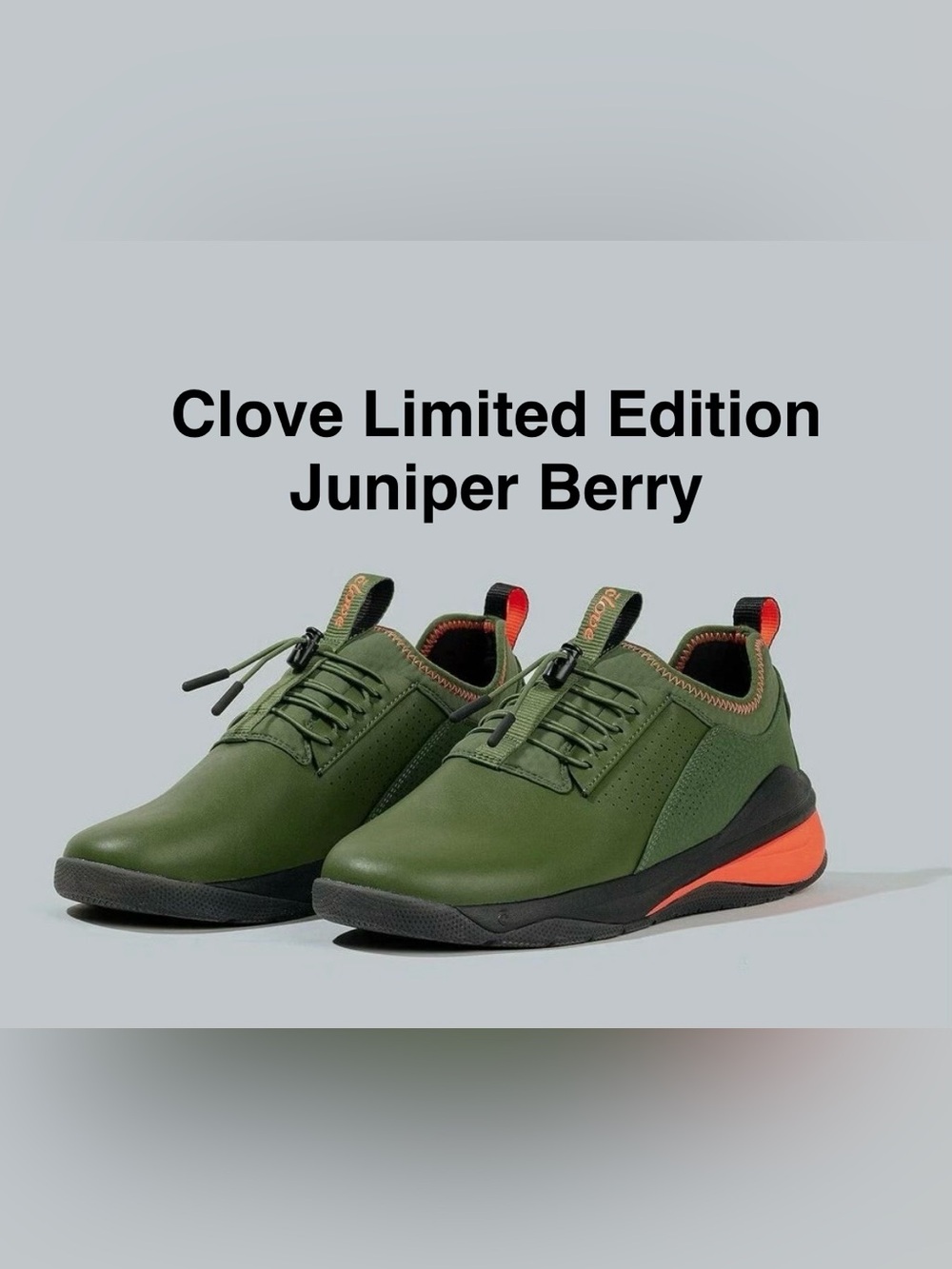 CLOVE NEW Limited Edition “JUNIPER BERRY” Size 9.5 women/8 men. #1 Rated Shoes!